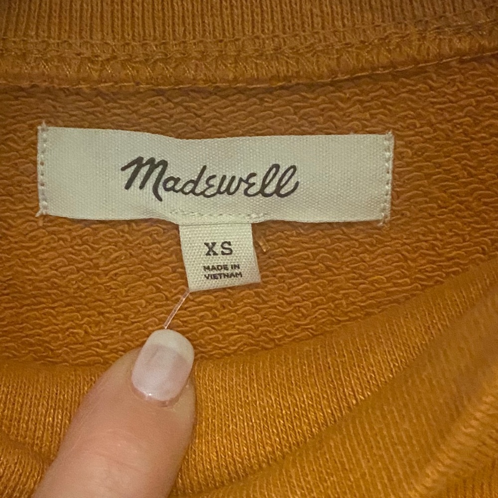 Madewell Mock Neck Sweatshirt